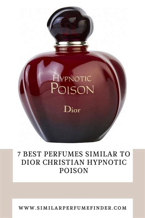 perfumes similar to dior hypnotic poison